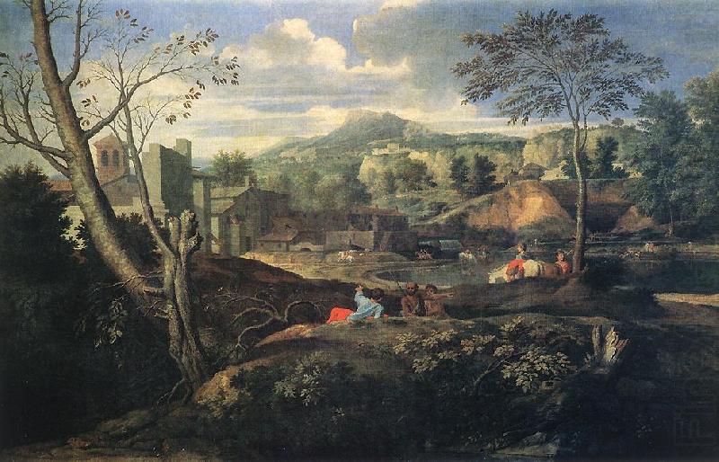 Nicolas Poussin Ideal Landscape china oil painting image